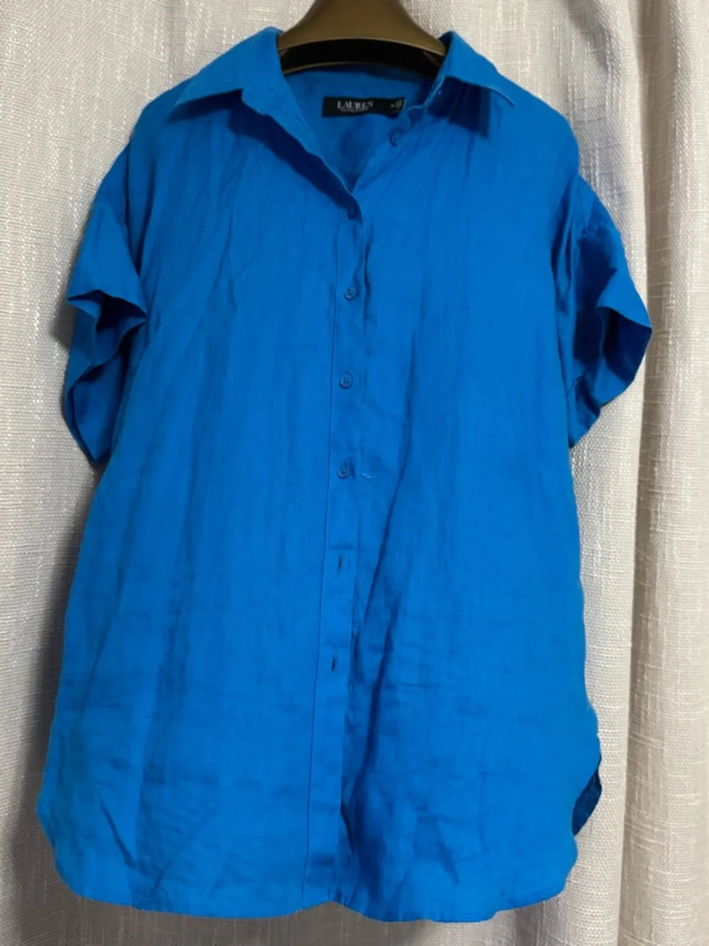 Ralph Lauren Relaxed Fit Linen Short-sleeve Shirt - Picture 3 of 5
